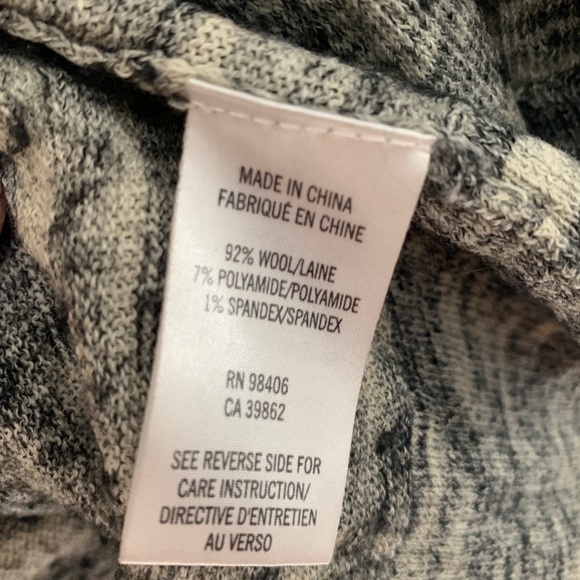 THEORY GREY CARDIGAN (small) - Picture 3 of 4